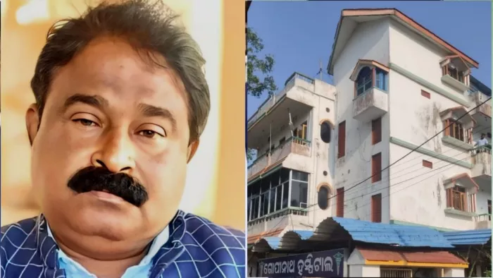 सरकारी आयुर्वेदिक कॉलेज व हॉस्पिटल के प्रिंसिपल डॉ.सुदर्शन बेहेरा की तस्वीर।