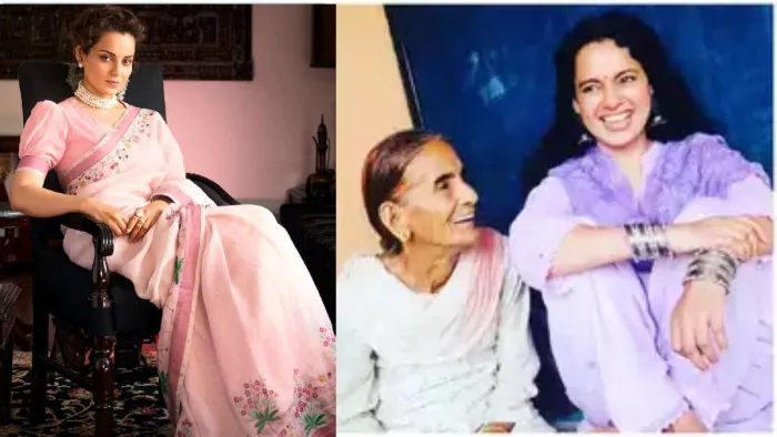बीती रात कंगना रनौत की नानी का निधन।