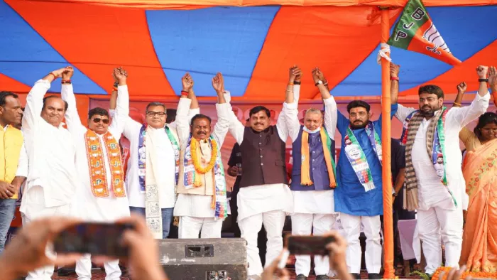 MP के सीएम मोहन यादव की जनसभा