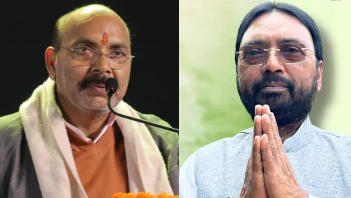 बीजेपी प्रत्याशी नारायण दास और राजद प्रत्याशी सुरेश पासवान। फाइल फोटो
