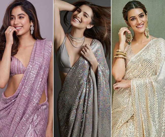 Year Ender 2019 This Year Fashion And Style Was All About Shimmery And  Sequined Sarees