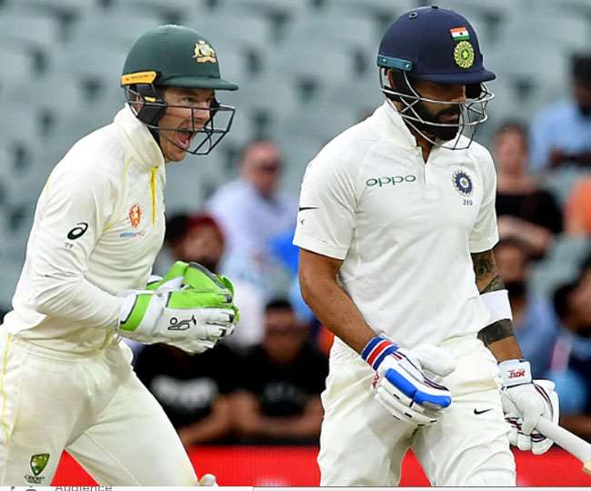 india vs australia a test scorecard