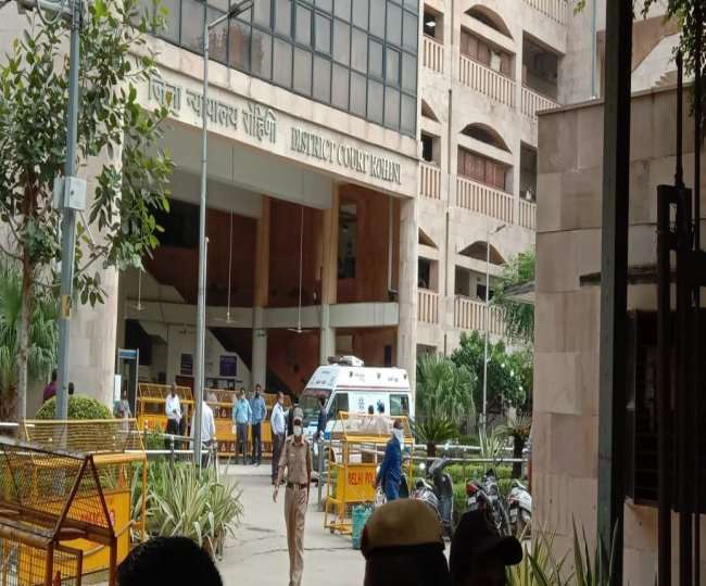 रोहिणी कोर्ट रूम में बैग में रखे लैपटाप में विस्फोट से मचा हड़कंप