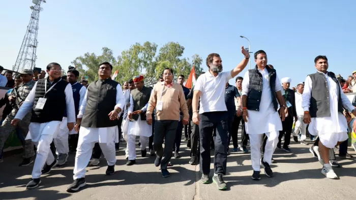 राहुल गांधी की भारत जोड़ो यात्रा 24 दिसंबर को पहुंचेगी दिल्ली, हफ्ते भर का होगा विश्राम।