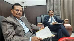 बिहार के मानवाधिकार आयोग के अध्यक्ष और आयोग के सदस्य।