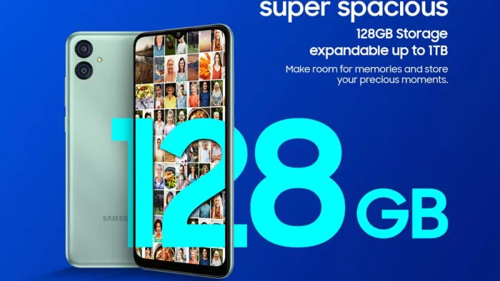 Samsung Galaxy M04 photo credit- Samsung & Amazon India