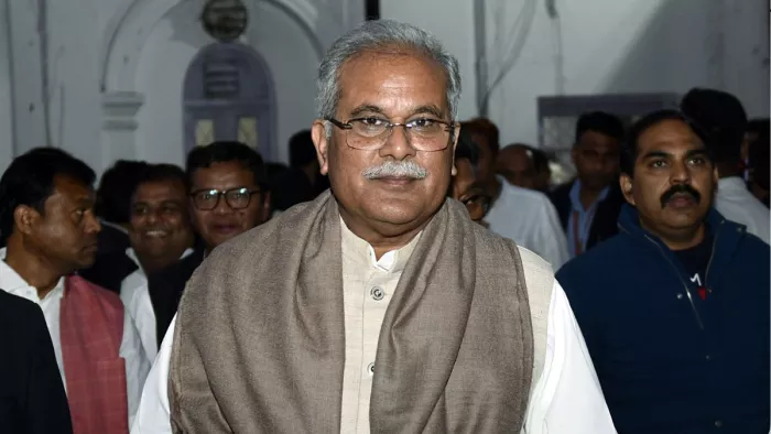 छत्तीसगढ़ के कार्यवाहक मुख्यमंत्री भूपेश बघेल (फोटो: एएनआई)