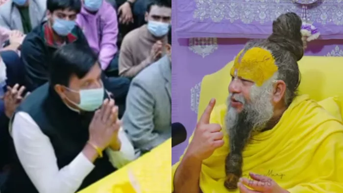मुकेश अग्निहोत्री ने संत प्रेमानंद महाराज से की मुलाकात (फोटो- सोशल मीडिया)