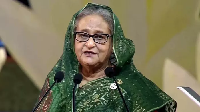 Sheikh Hasina: बांग्लादेश की अपदस्थ प्रधानमंत्री शेख हसीना। ( फाइल फोटो )