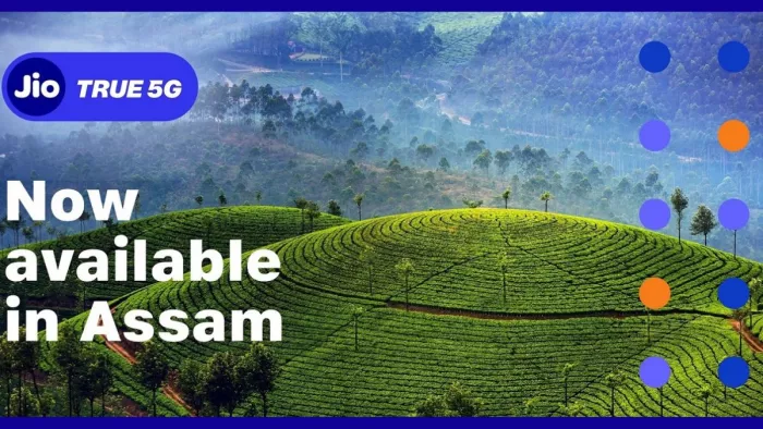 Reliance jio True 5G launched in Guwahati and other 7 cities