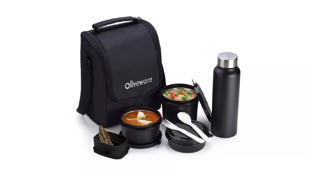Amazon Sale: 1,500 रूपए वाला Oliveware Lunch Box Set केवल 585 में रूपए में