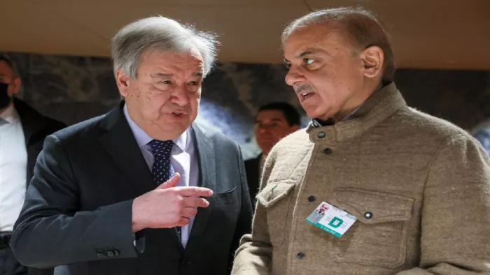 UN महासचिव एंटोनियो गुटेरेस ने पाकिस्तान में निवेश का किया आग्रह। फोटो- रायटर