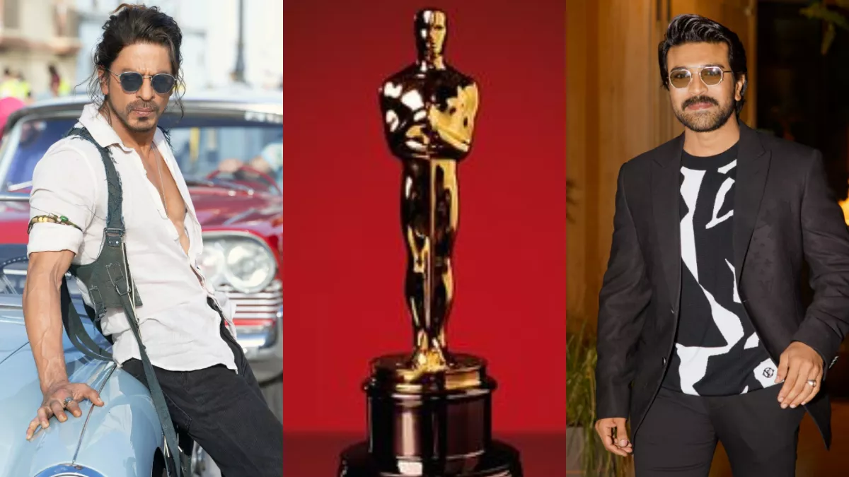 Shahrukh Khan asked Ram Charan for his Oscar award Shahrukh Khan asked Ram Charan for his Oscar award