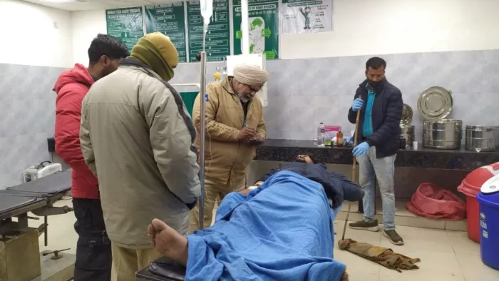 सरपंच छीना हत्याकांड का मुख्य आरोपित अनूप कुमार विक्की अस्पताल में भर्ती