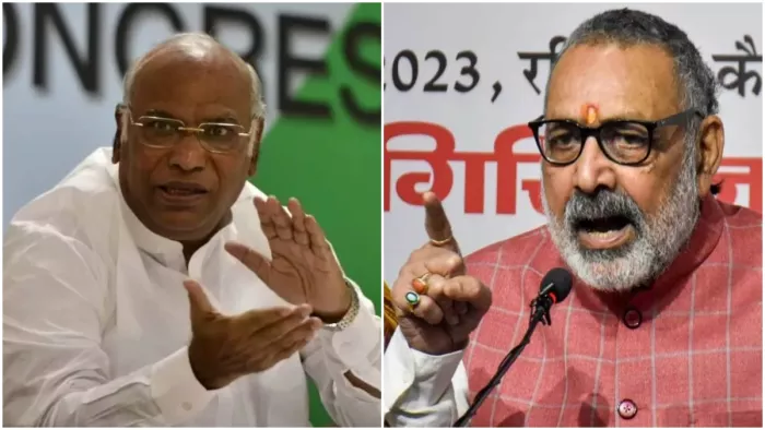 'खरगे साहब विदेश नीति पर ज्ञान ना दें', कांग्रेस अध्यक्ष पर फूटा गिरिराज सिंह का गुस्सा (फाइल फोटो)
