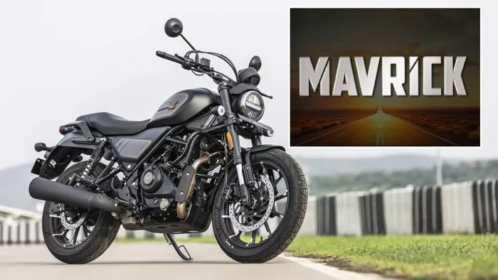 Hero ने अपनी 440CC बाइक के लिए Mavrick नाम पर मुहर लगाई है।