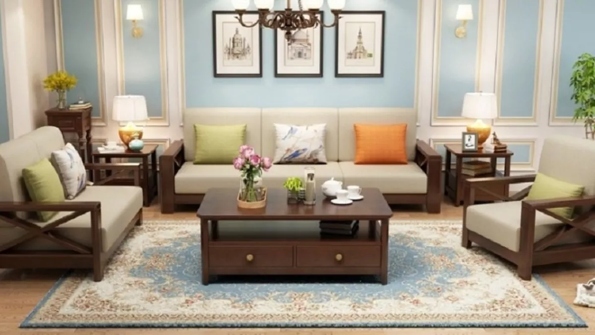जब आएगा कम्फर्ट नाम तो Wood Sofa Set Design की जमाना देगा मिसाल! दीमक नहीं भटकेगी आसपास, कई सालों तक देंगे साथ