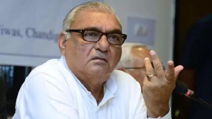 भूपेंद्र सिंह हुड्डा ने नायब सरकार पर हमला बोला है। फाइल फोटो