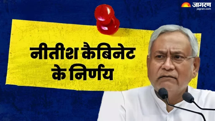 नीतीश कैबिनेट में हुए कई अहम फैसले (जागरण)