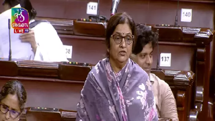 राज्यसभा सभापति ने कांग्रेस सांसद रजनी पाटिल को शेष बजट सत्र के लिए किया निलंबित