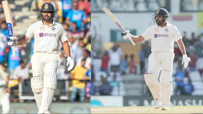 Rohit Sharma 100 Ind vs Aus Nagpur Test