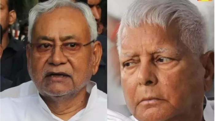 नीतीश कुमार और लालू प्रसाद यादव (जागरण)