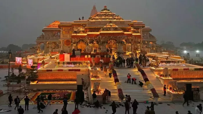 रामलला की प्राण प्रतिष्ठा पर चर्चा के दौरान राममय हुई संसद।