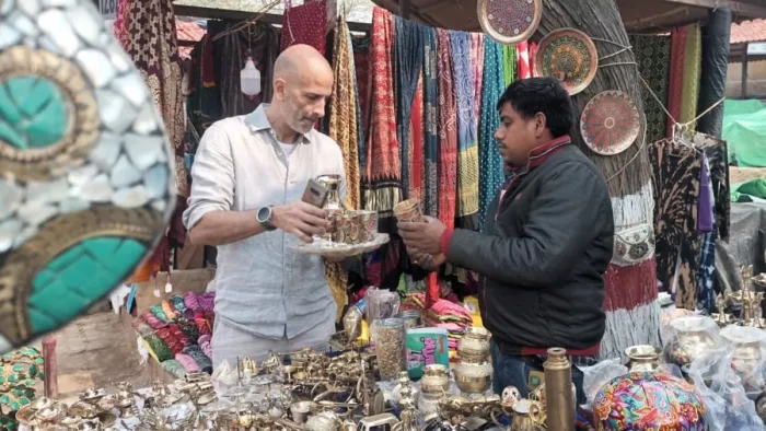 Surajkund Mela में धातु और काष्ठ कला को मिल रहा वैश्विक बाजार।