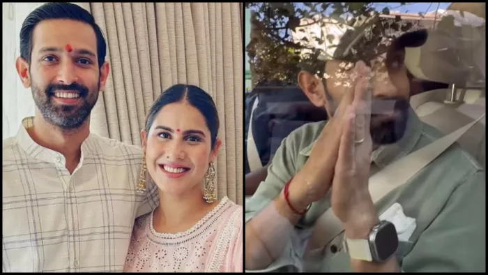विक्रांत मैसी और शीतल ठाकुर (Photo Credit: Instagram)
