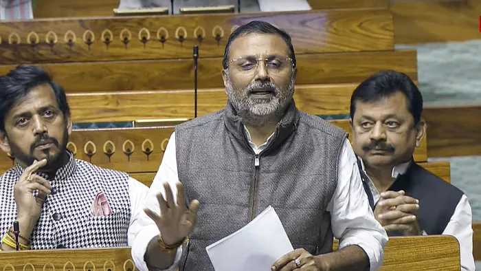 भाजपा सांसद ने कांग्रेस पर दागे तीखे सवाल। (फोटो- पीटीआई)