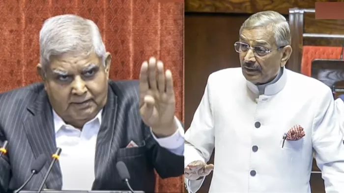 सभापति धनखड़ ने कहा कि प्रयागराज लंदन से ज्यादा महत्वपूर्ण है (फोटो: एएनआई)