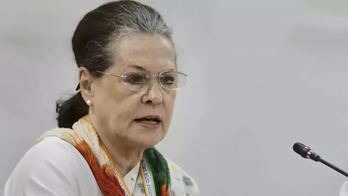 राजस्थान से कांग्रेस सांसद सोनिया गांधी ( फाइल फोटो)