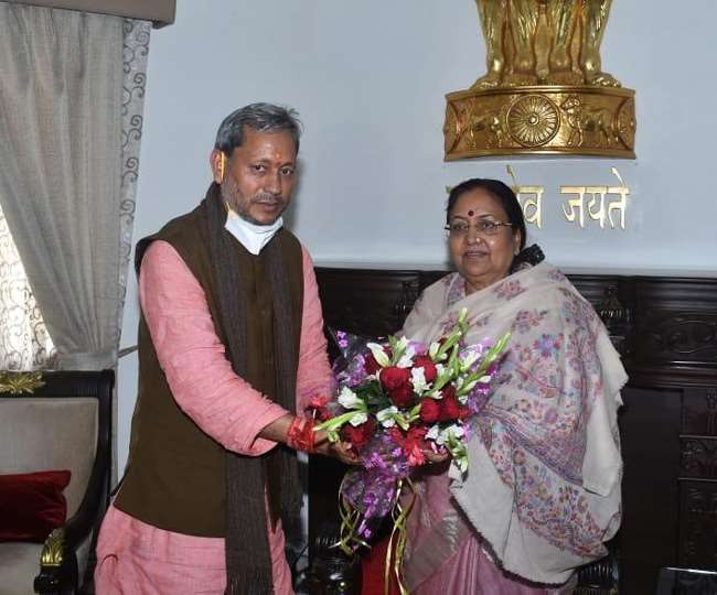 Uttarakhand New CM News Tirath singh rawat is 10th CM Decision taken in BJP  vidhanmandal dals meeting