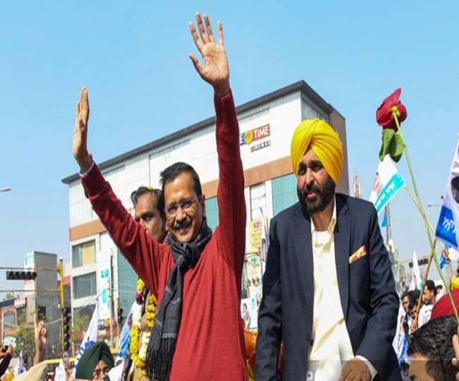 voting percentage of aap in punjab and bjp in up are same in this assembly election2022