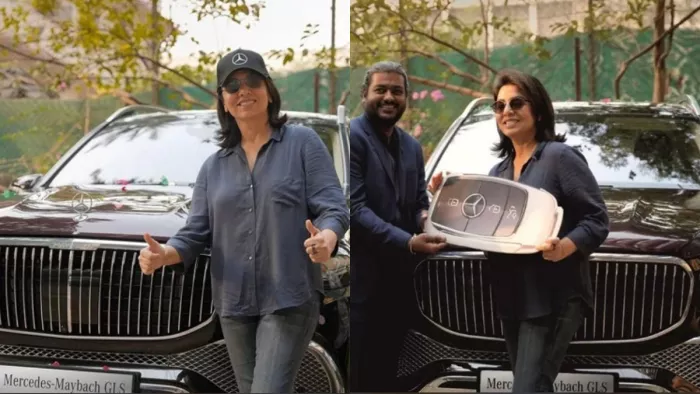 Neetu Kapoor Mercedes Maybach Cost: Neetu Kapoor Mercedes Maybach GLS600 SUV