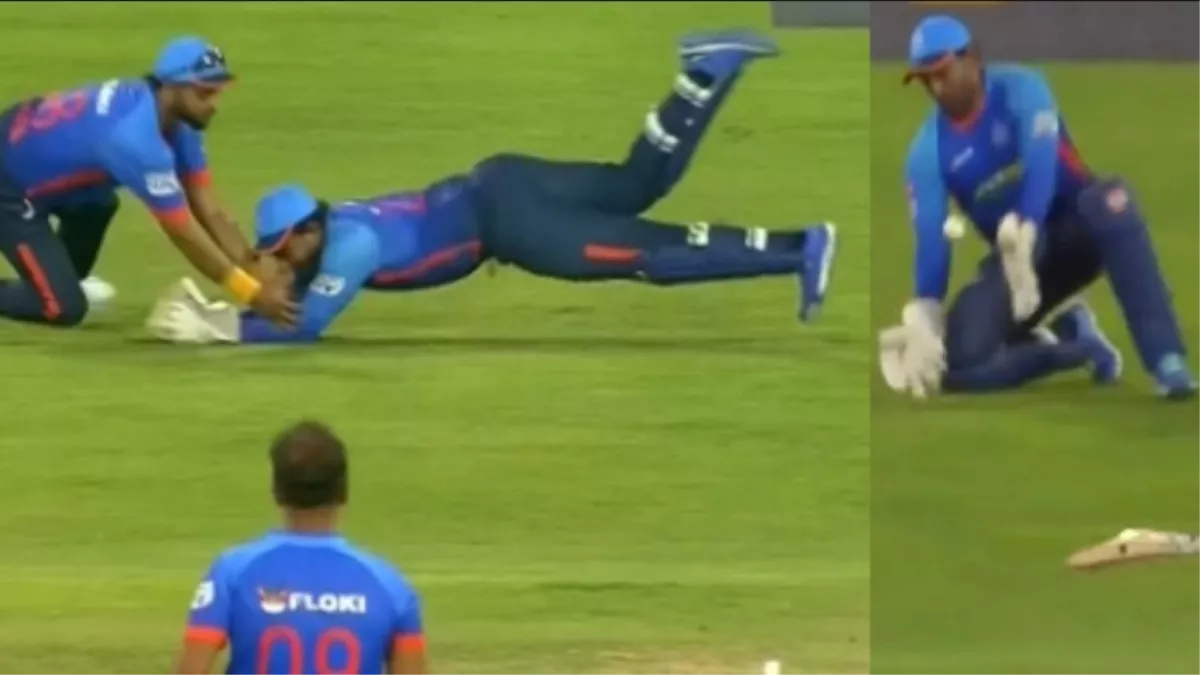 Robin Uthappa Stunning Catch LLC 2023 (Photo-design)