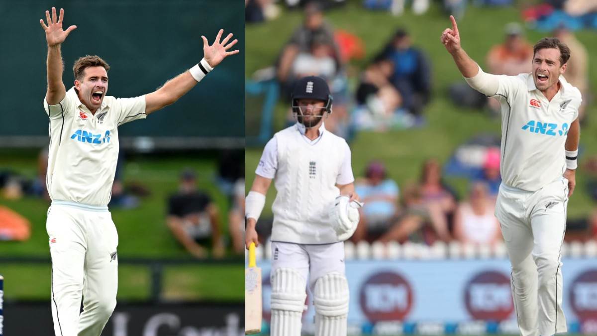 Nz Vs SL Tim Southee 