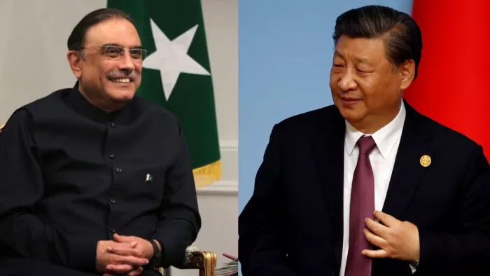 पाकिस्तान के राष्ट्रपति चुने जाने पर शी जिनपिंग ने आसिफ अली जरदारी को बधाई दी।(फोटो सोर्स: रॉयटर्स)