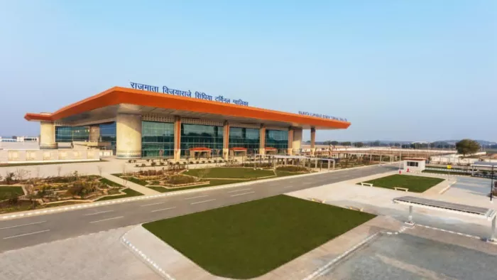 ग्वालियर का राजमाता विजयाराजे सिंधिया हवाईअड्डा टर्मिनल (फोटो सोर्स: सोशल मीडिया)