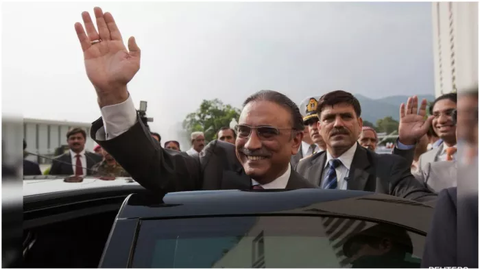 दूसरी बार राष्ट्रपति का पद संभालेंगे आसिफ अली जरदारी (Image: Reuters)