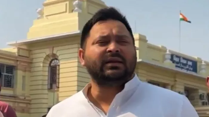 तेजस्वी यादव ने BJP के MLA बचौल पर किया पलटवार। (फोटो एक्स हैंडल)