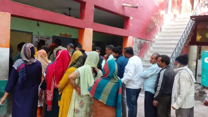 पानीपत निकाय चुनाव में 52 प्रतिशत मतदान। फोटो जागरण