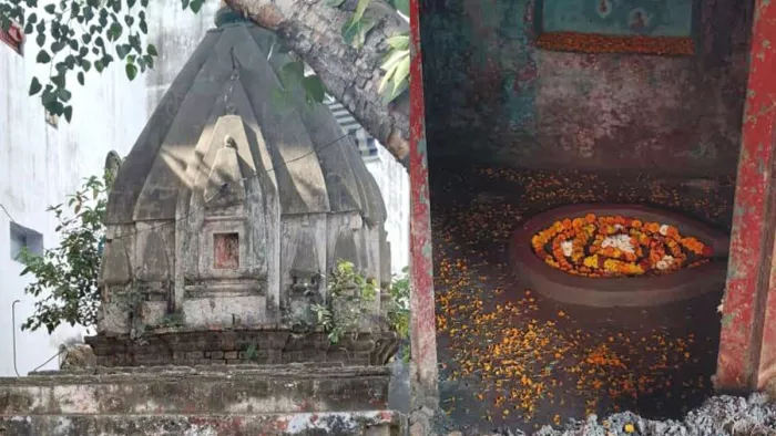 मुस्लिम बाहुल्य क्षेत्र बैरून कोटला में स्थित वह मंदिर, जिसे जागृत किया गया है। जागरण