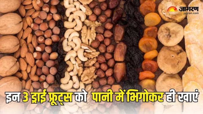 Soaked Dry Fruits: इन ड्राई फ्रूट्स को भिगोकर खाने से मिलेगा ज्यादा फायदा (Picture Courtesy: Freepik)