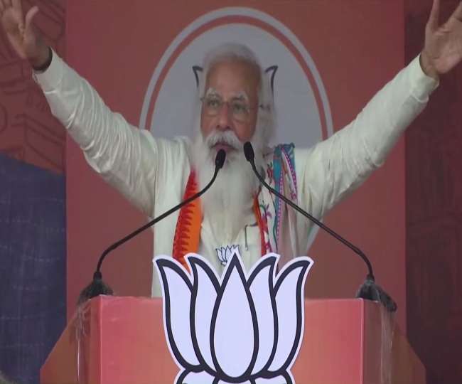 कृष्णानगर के जनसभा में प्रधानमंत्री मोदी का संबोधन