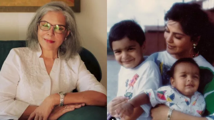 Zeenat Aman Shares Photos Of Her Sons on Siblings Day. Photo- Instagram