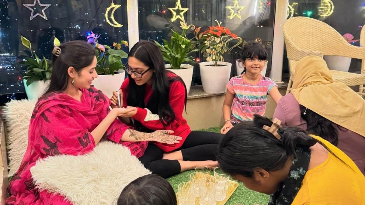 Jannat Zubair के घर शुरू हुआ ईद-उल-फितर का जश्न, एक्ट्रेस ने शेयर की सेलिब्रेशन की तस्वीरें - Eid ul Fitr celebration started at Jannat Zubair house the actress shared pictures of the