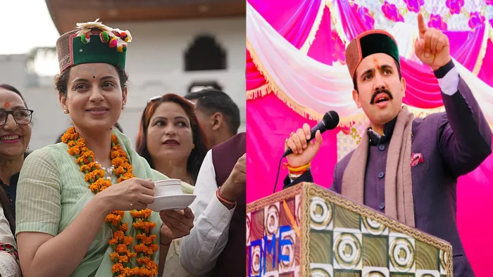 मंडी से कंगना का प्रतिभा नहीं विक्रमादित्य करेंगे मुकाबला?