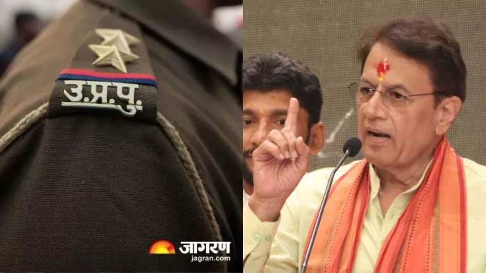 भाजपा का पटका पहनने पर दारोगा निलंबित, अरुण गोविल के कार्यक्रम में लगाई गई थी ड्यूटी