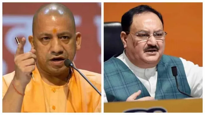 यूपी के सीएम योगी आदित्यनाथ और भाजपा के राष्ट्रीय अध्यक्ष जेपी नड्डा।- फाइल फोटो